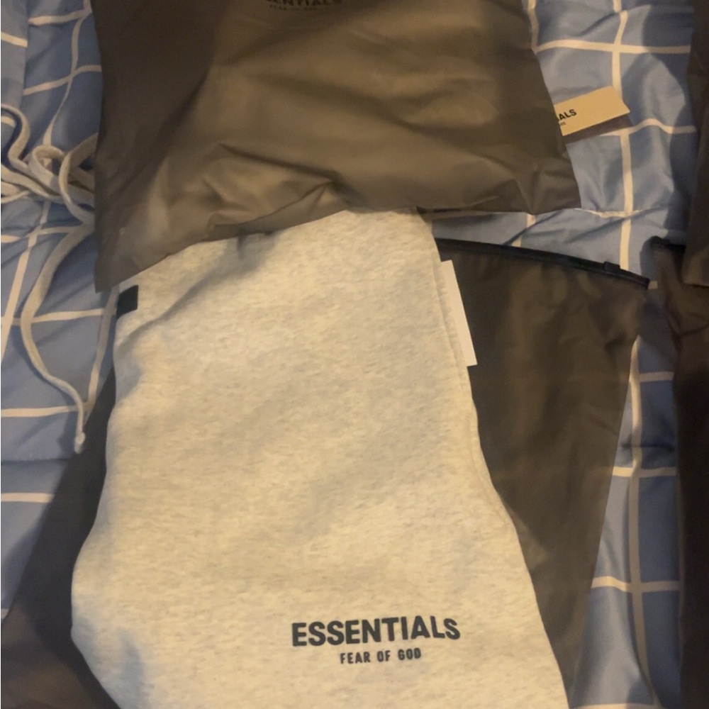 Essentials Gray Athletic Shorts